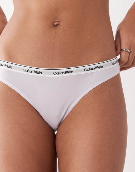 Calvin Klein - Icon Logo - Perizoma lilla, 3 di 4