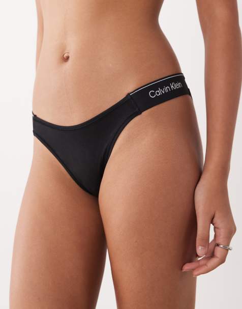 Calvin Klein - Icon - Onderbroek van katoen en modal in zwart - view 1