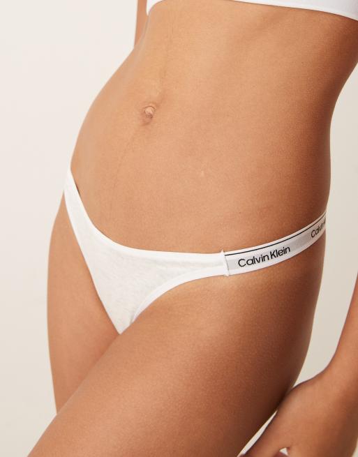 Calvin Klein - Icon - Perizoma bianco con logo, 2 di 4