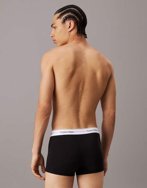 Calvin Klein - Icon - Set van 3 boxershorts van stretchkatoen in zwart, 3 van 3
