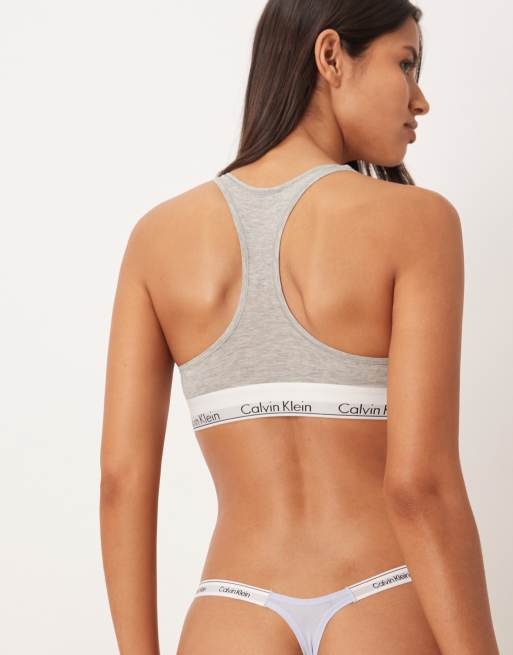 Calvin Klein - Icon - String met logo in casual blauw, 3 van 4