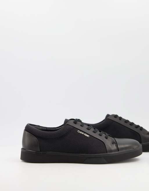 maatschappij masker suiker Calvin Klein Igor 2 sneakers in black | ASOS