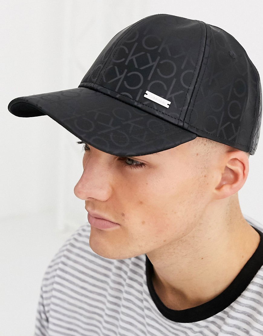 Calvin Klein Industrial - Cappellino con monogramma nero