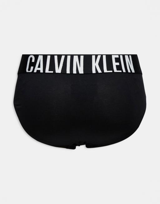 Calvin Klein – Intense Power – 3er-Pack elastische Baumwoll-Unterhosen in Schwarz, 3 von 4