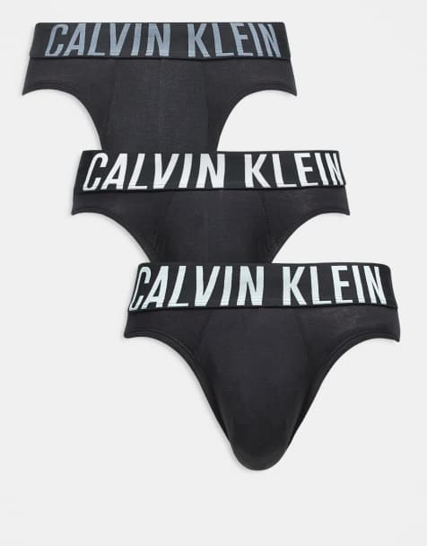 Calvin Klein – Intense Power – 3er-Pack Hüftslips aus Baumwolle in Schwarz - view 1