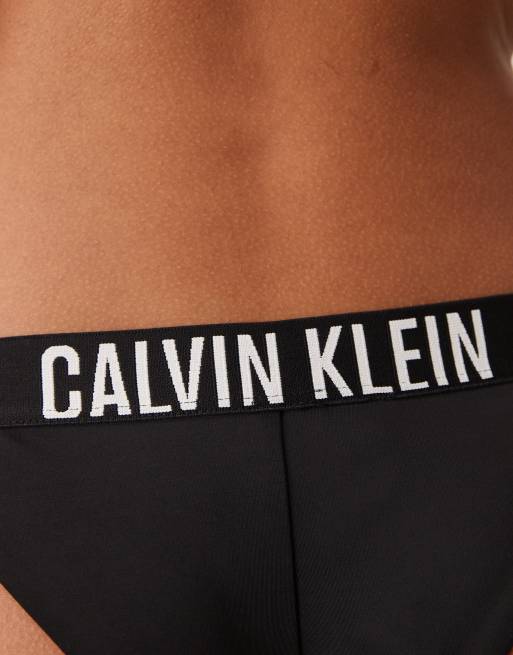Calvin Klein – Intense Power – Brasilianische Bikinihose in Schwarz, 4 von 4