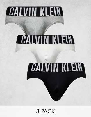 Calvin Klein 3-pack briefs in black