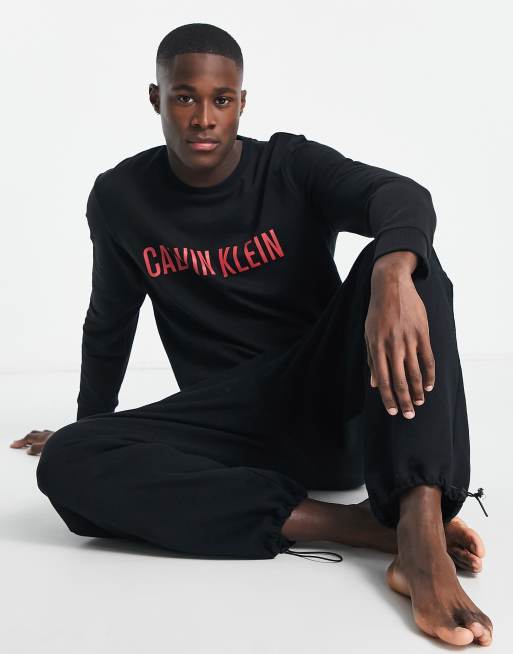 Calvin Klein - Intense Power - Felpa nera da casa