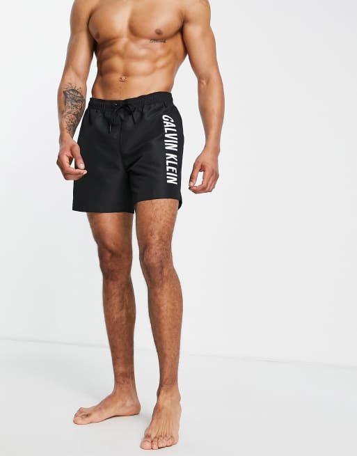 Calvin klein side logo swim clearance shorts