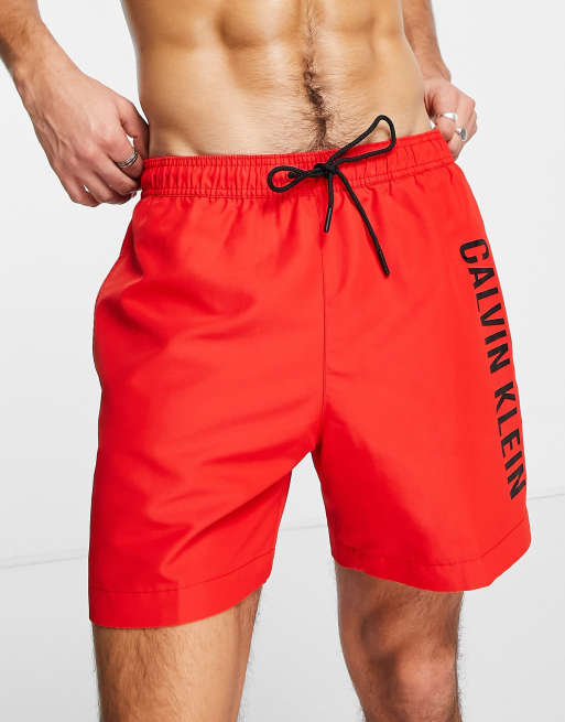 Calvin klein side sale logo swim shorts