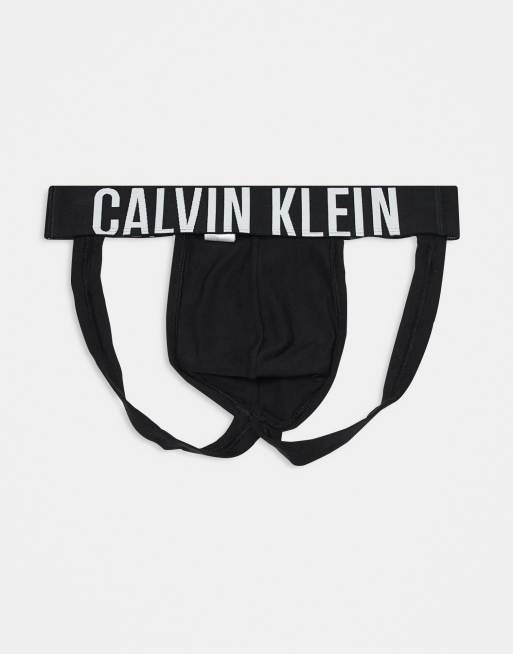 Calvin Klein - Intense Power - Lot de 3 jock-straps à taille griffée - Noir, 2 de 4