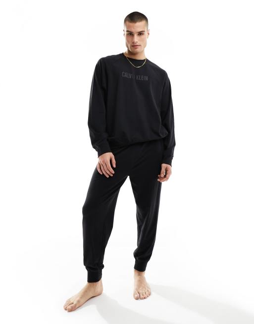 Calvin Klein intense power lounge joggers in black ASOS