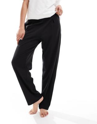 intense power lounge pajama pant in black