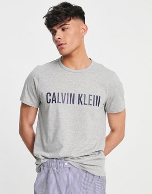 Calvin Klein intense power lounge t-shirt in grey