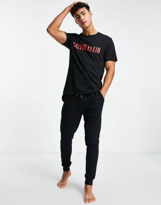 Calvin Klein - Intense Power - Lounges T-shirt in zwart, 4 van 4