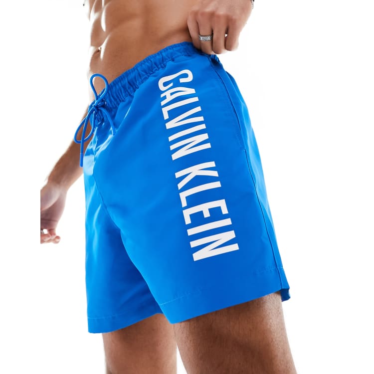 Calvin klein best sale shorts blue