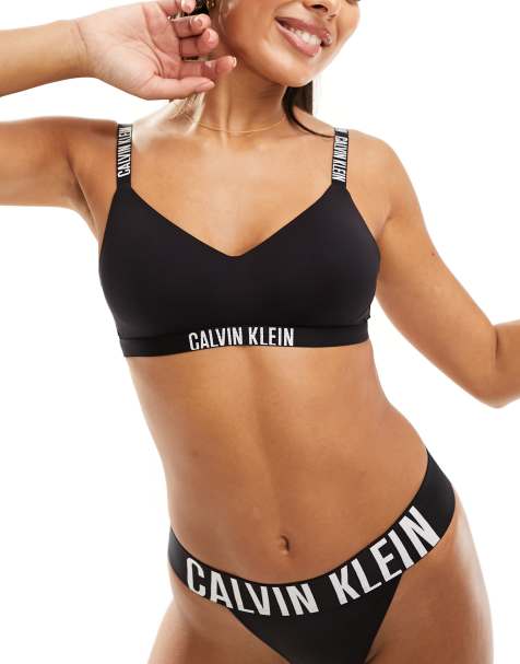 Calvin Klein Women's Bonded Flex Lightly Lined Bralette, Black, X-Small :  : Clothing, Shoes & Accessories