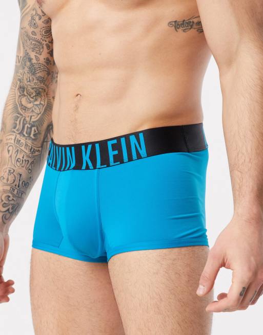 Calvin klein men's intense deals power micro low rise trunk