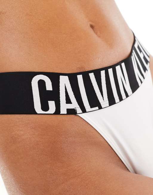 Calvin Klein - Intense Power Micro - String échancré - Blanc, 3 de 4