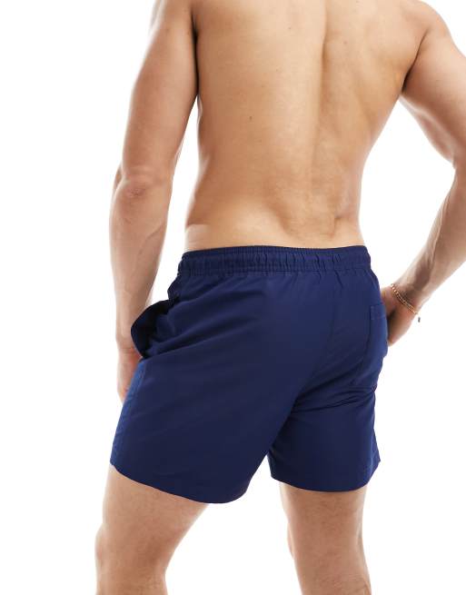 Calvin Klein – Intense Power – Mittellange Badeshorts in Marineblau mit Tunnelzug, 2 von 4