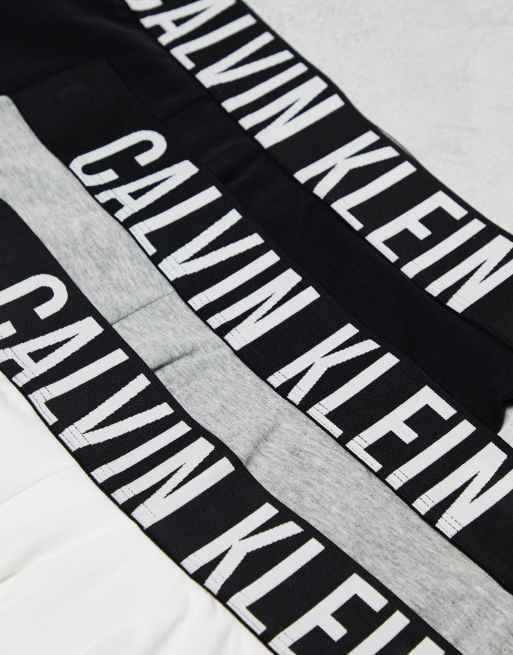 Calvin Klein – Intense Power – Olikfärgade, stretchiga trunks av bomull, 3-pack, 2 av 4