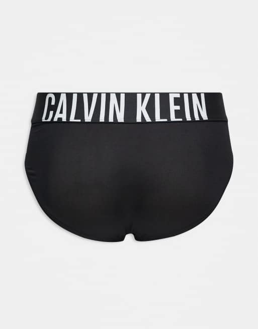 Calvin Klein - Intense Power - Pakke med 3 par sorte hipster-briefs i mikrofiber, 3 af 3
