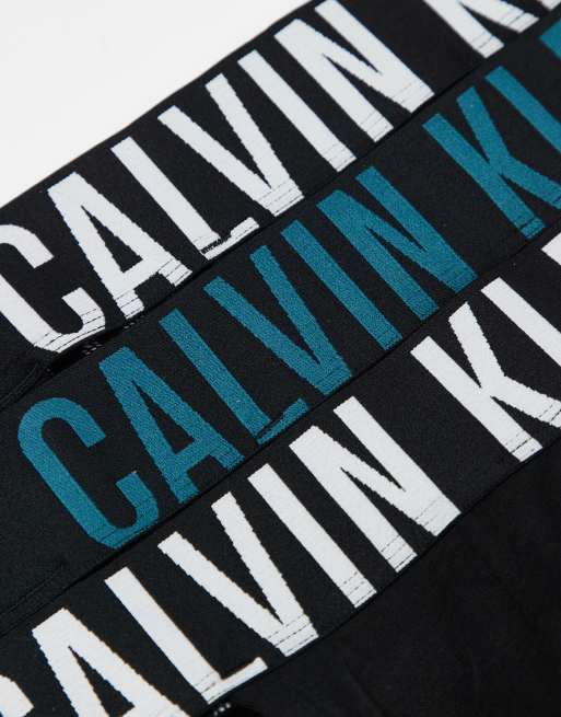Calvin Klein - Intense Power - Pakke med 3 sorte jockstraps med logolinning, 3 af 4