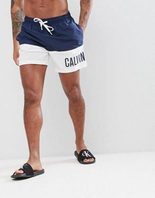 calvin klein men's swimming shorts