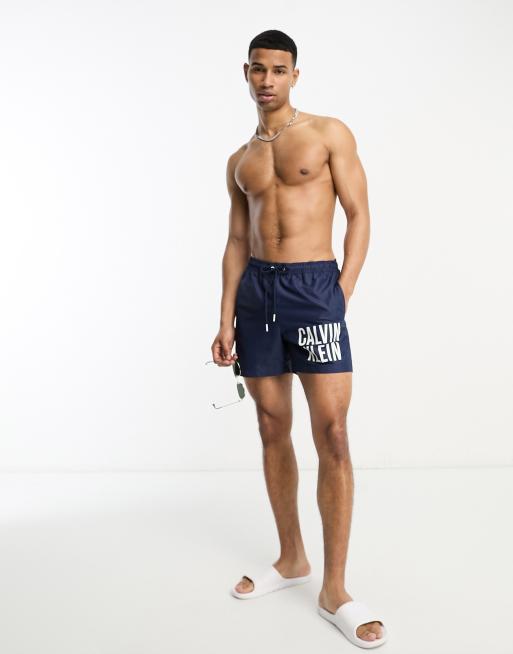 Calvin Klein intense power swim shorts in navy