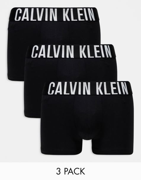 Calvin Klein – Intense Power – Unterhosen im 3er-Pack aus elastischer Baumwolle in Schwarz - view 1