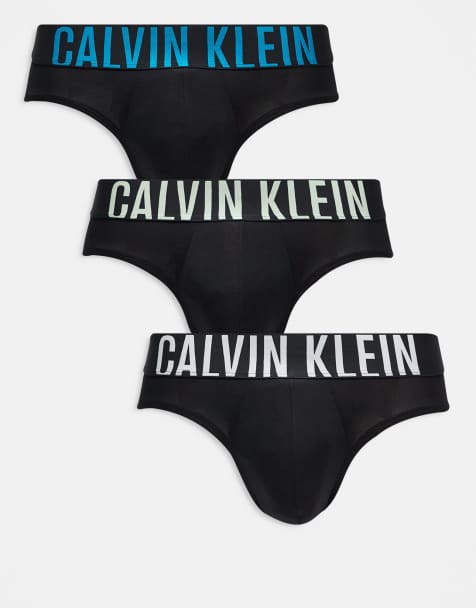 Calvin Klein – Intense Power – Zestaw 3 par czarnych bokserek z mikrofibry - view 1