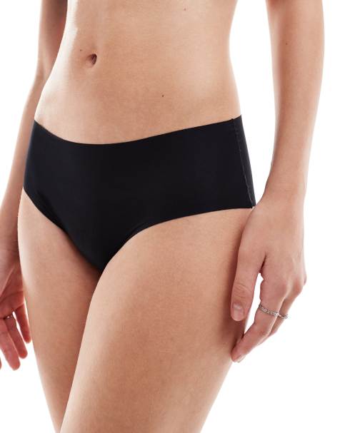 Calvin Klein Invisibles hipster brief in black - view 1