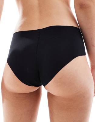 Calvin Klein Invisibles Hipster Briefs In Black