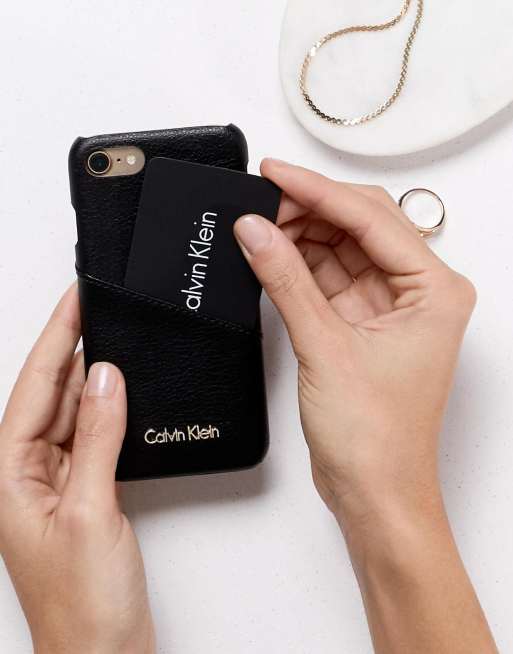 roddel helpen Maak leven Calvin Klein Iphone Case 6/6s/7/8 with Card Holder | ASOS