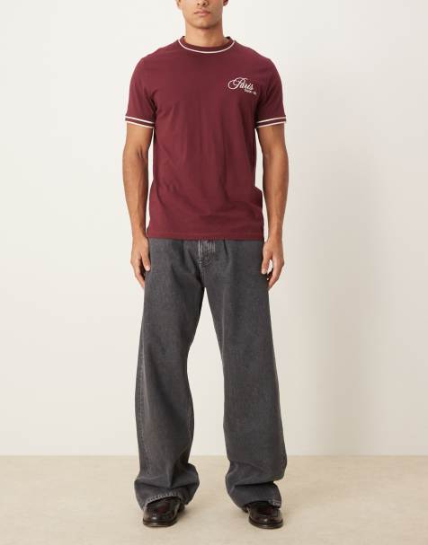 Calvin Klein - Jean plissé ample - Gris délavé - Exclusivité ASOS - view 1