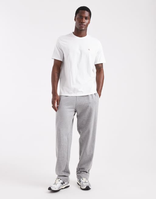 Calvin Klein Jeans 2 pack of t-shirts in navy & white, 2 of 5