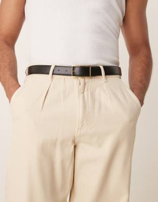30mm buckle belt in black