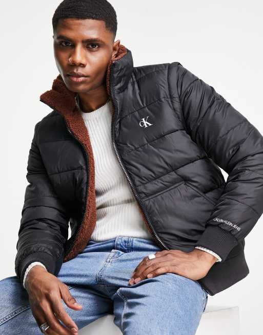 Calvin klein shop polar fleece jacket