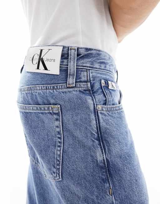 Calvin Klein Jeans - 90'er-jeans med lige ben i mellemvask, 3 af 5