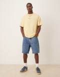[Calvin Klein Jeans] Calvin Klein Jeans 90s jorts in mid blue wash 32 Mid blue stone