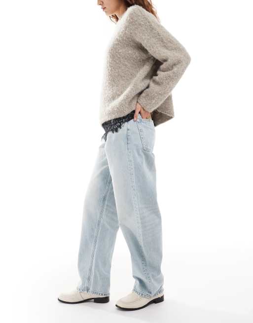 Calvin Klein Jeans 90s loose jeans in black wash