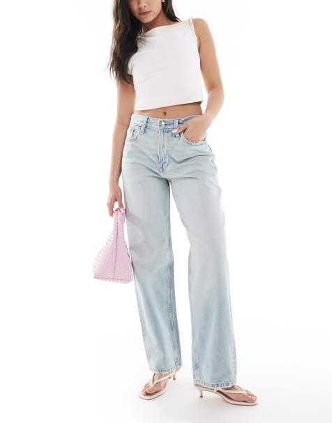 Calvin Klein Jeans 90s loose jeans in blue wash - view 1