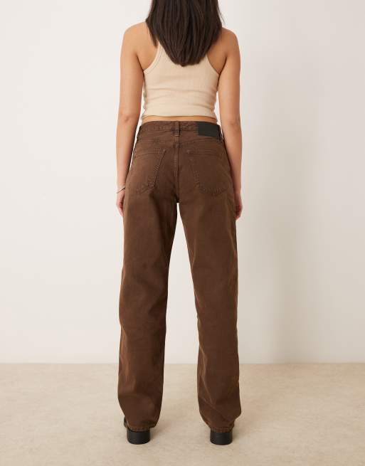 Calvin Klein Jeans 90s loose jeans in dark brown - ASOS Exclusive, 2 of 5