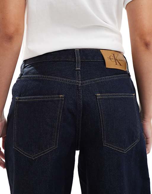 Calvin Klein Jeans 90s loose jeans in dark rinse wash | ASOS Calvin Klein Jeans 90s loose jeans in dark rinse wash | ASOS