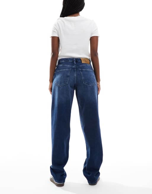 Calvin Klein Jeans 90s loose jeans in mid blue wash ASOS