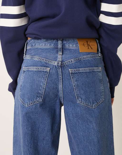 Calvin Klein Jeans 90s loose jeans in mid wash, 4 of 5