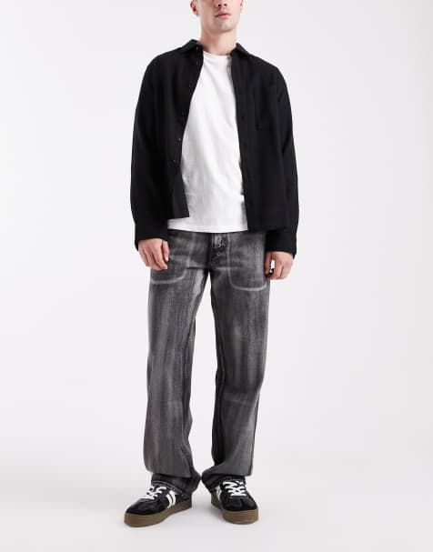 Calvin Klein Jeans 90s straight jeans in gray - view 1