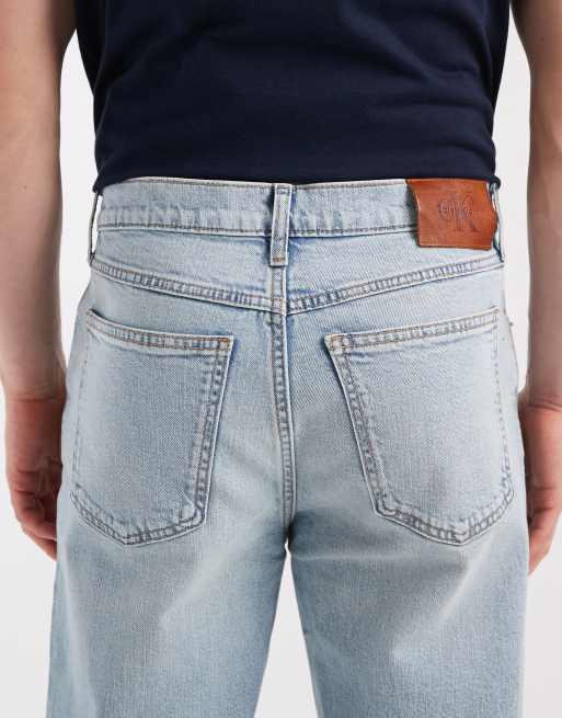 Calvin Klein Jeans 90s straight jeans in light blue, 4 of 5