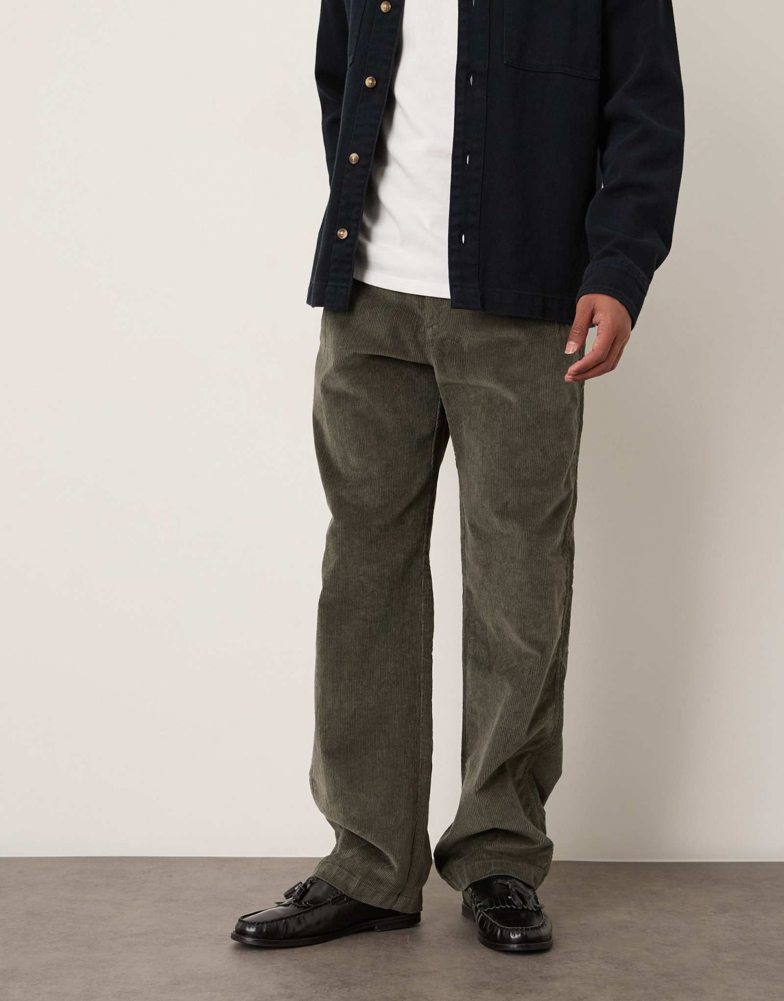 Прямые вельветовые брюки Calvin Klein Jeans 90-х годов коричневого цвета