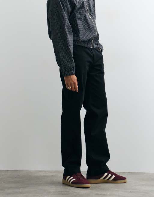 Calvin Klein Jeans 90s straight leg cotton blend chinos in black, 2 of 5
